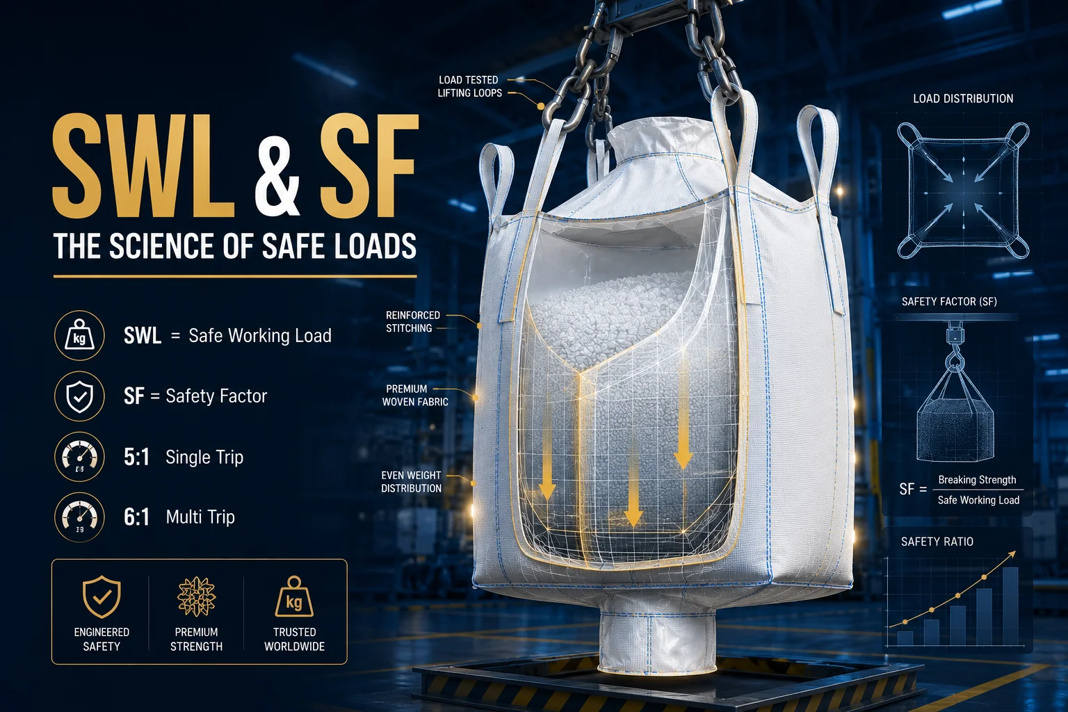 What Is SWL and SF in FIBC Bags A Complete Industrial Guide
