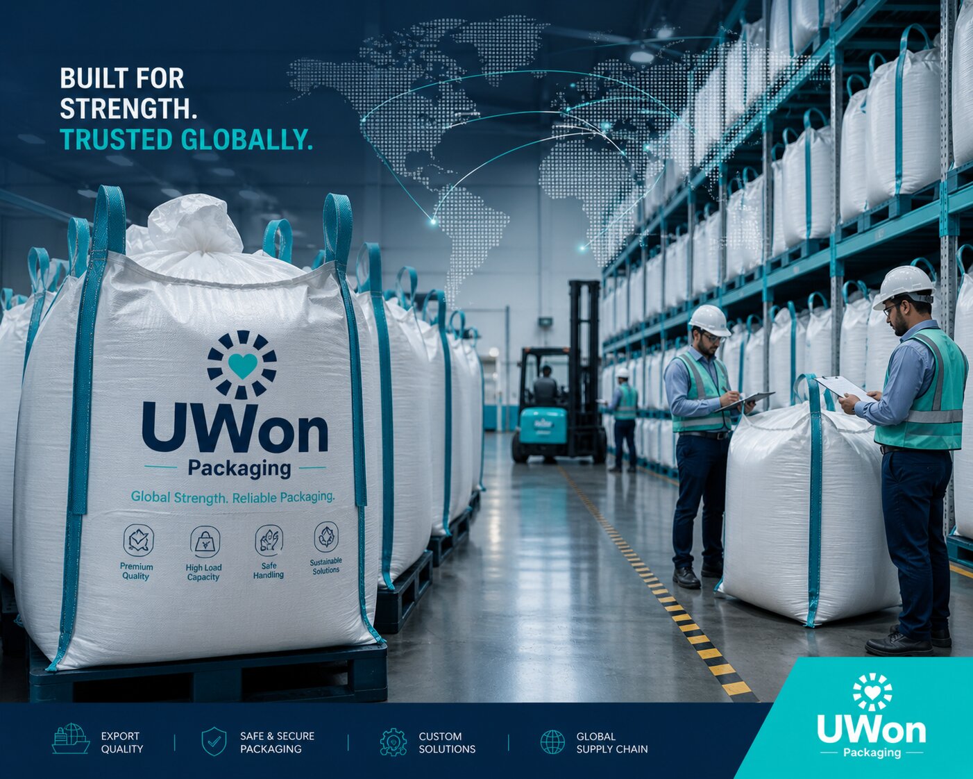 uwon packaging FIBC Bulk Bag Manufacturer Reliable Packaging Solutions for Global Industries