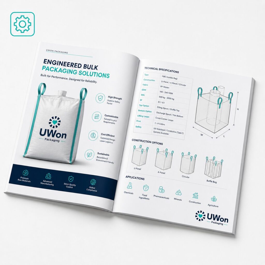 uwon packaging technical brochure