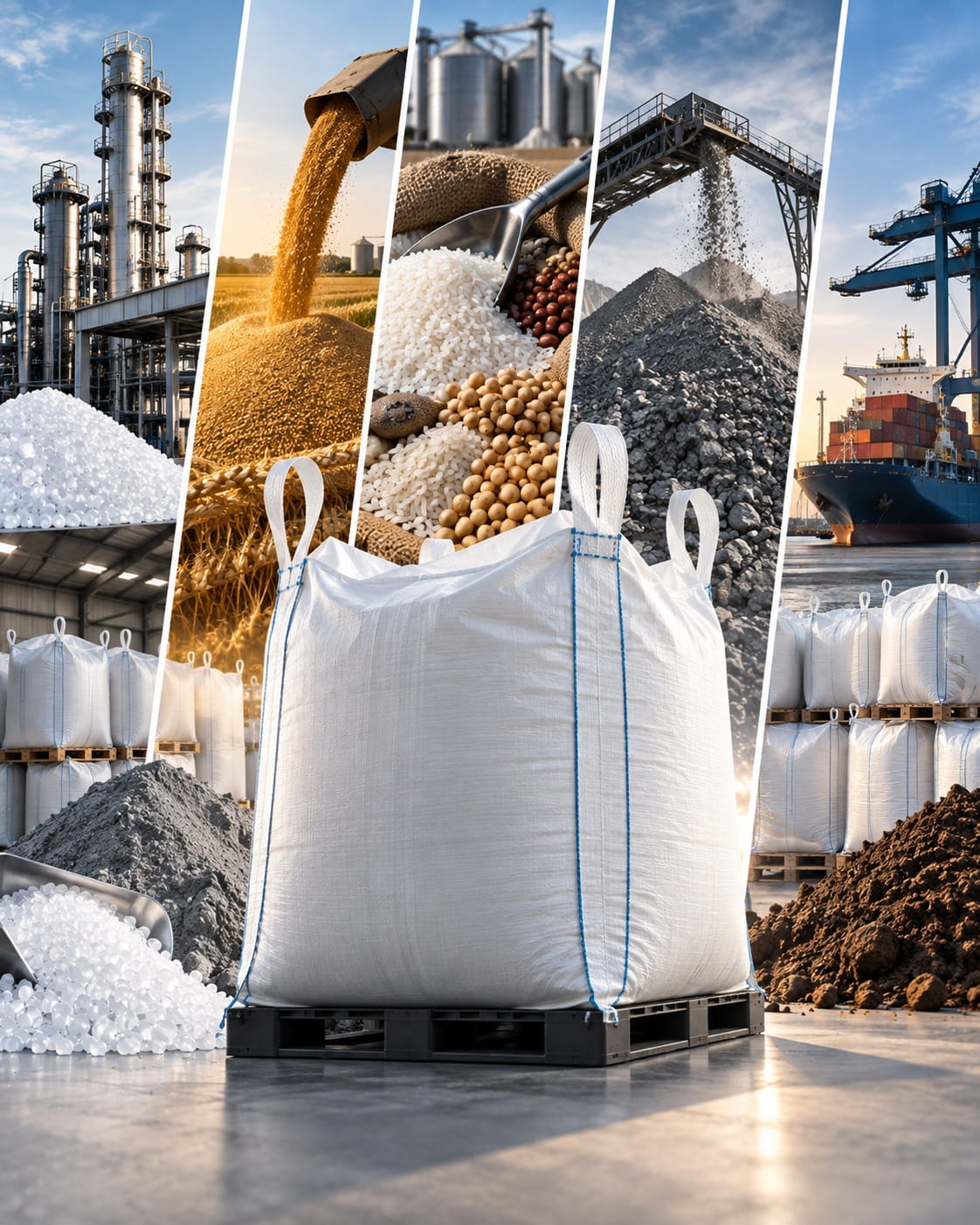 Industrial FIBC manufacturing process