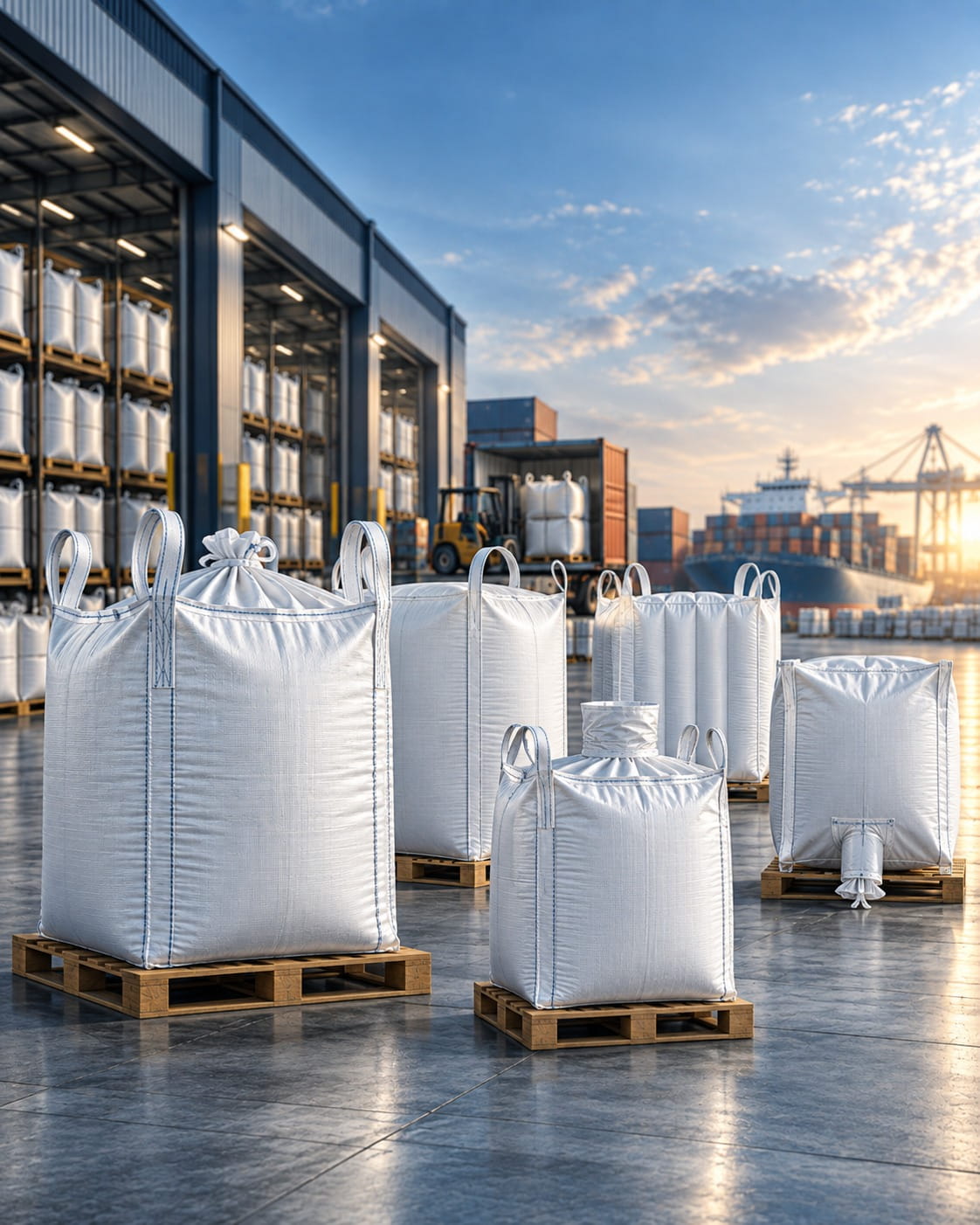 FIBC export packaging and international logistics