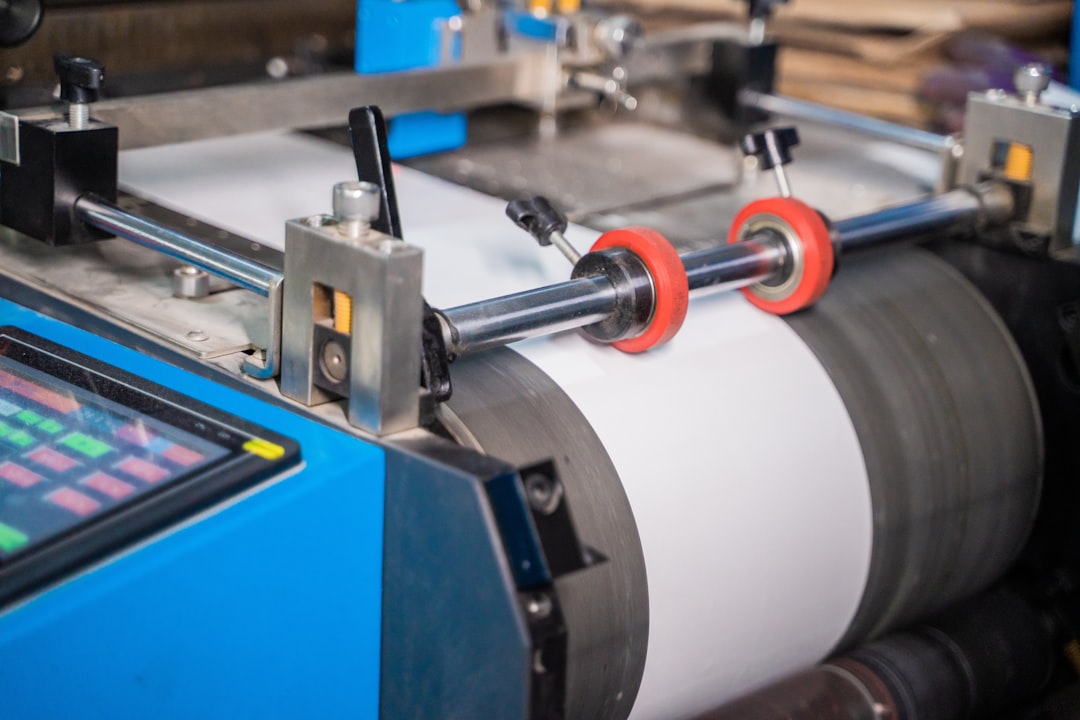 Industrial printing equipment for FIBC printing labels and traceability markings