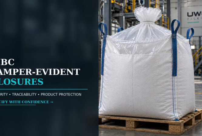 FIBC tamper-evident closures for bulk ingredient and chemical product security